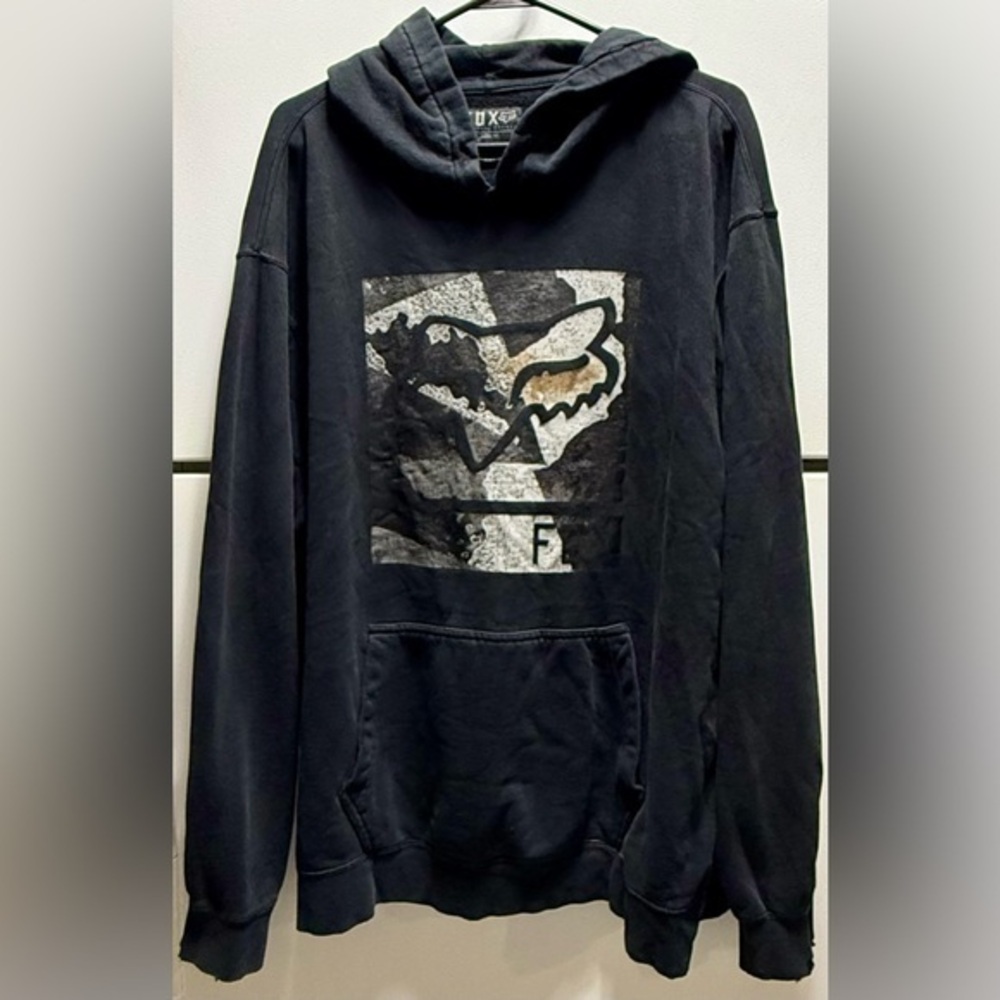 Fox Black Heritage Forged Grisler Hoodie Pullover